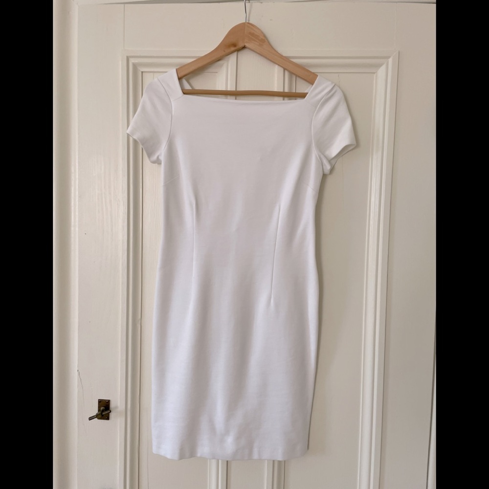 NWT Banana Republic White Sheath Dress